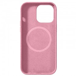 Θήκη Alcantara Magsafe Cloth Suede Cover Apple iPhone 16 Pro Max (6.9") Light Pink