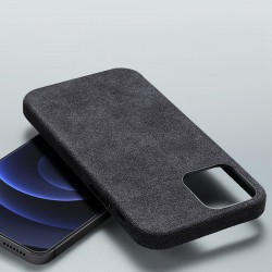 Θήκη Alcane Magsafe Cloth Suede Cover Apple iPhone 16 Plus (6.7") Navy
