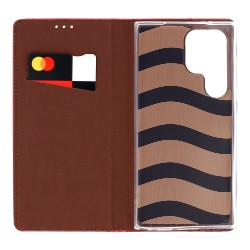 Θήκη Book Smart Magnet  Motorola Moto E22 Burgundy