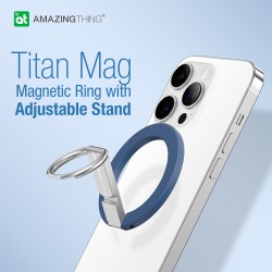 Δαχτυλίδι Συγκράτησης Amazing Thing Ring Mag Magnetic Holder Stand Blue
