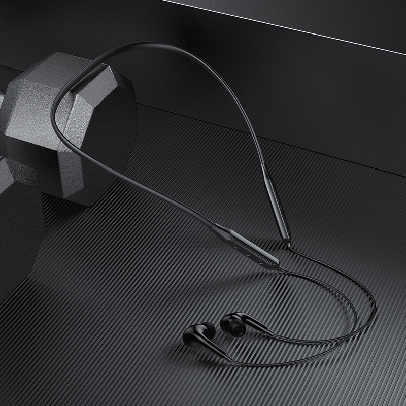 Ακουστικά Borofone Sports Earphones BE45 Delightful Bluetooth Black