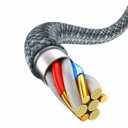 Καλώδιο Φόρτισης Baseus Dynamic Series Cable USB to Lightning 1m 2.4A Grey (CALD000416)