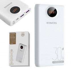 Εξωτερική Μπαταρία ROMOSS SW20S Pro Powerbank 20000mAh 30W White Εξωτερική Μπαταρία ROMOSS SW20S Pro Powerbank 20000mAh 30W White