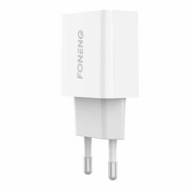 Φορτιστής Ταξιδιού Foneng USB To Lightning K210 White