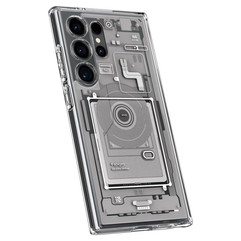 Θήκη Spigen Ultra Hybrid Samsung Galaxy S24 Ultra 5G S928 Zero One White (ACS07294) Θήκη Spigen Ultra Hybrid Samsung Galaxy S24 Ultra 5G S928 Zero One White (ACS07294)