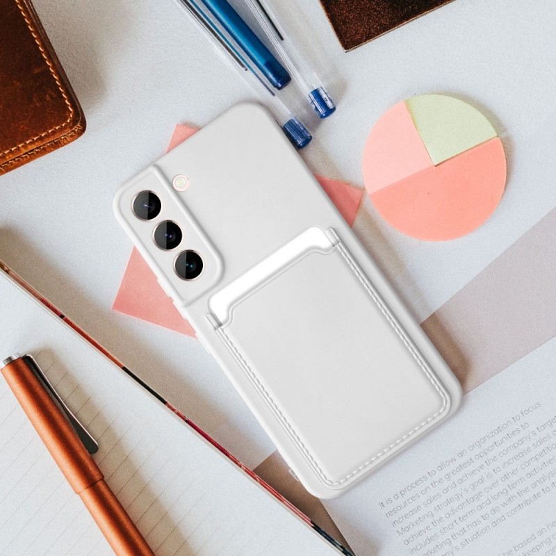 Θήκη Card Case Samsung Galaxy S23 Ultra 5G S918 White Θήκη Card Case Samsung Galaxy S23 Ultra 5G S918 White
