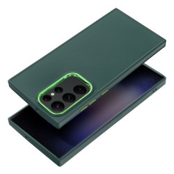 Θήκη Satin with Camera Lens Protection Samsung S23 Ultra 5G S918 Green Θήκη Satin with Camera Lens Protection Samsung S23 Ultra 5G S918 Green