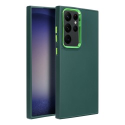 Θήκη Satin with Camera Lens Protection Samsung S23 Ultra 5G S918 Green Θήκη Satin with Camera Lens Protection Samsung S23 Ultra 5G S918 Green