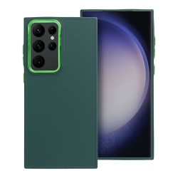 Θήκη Satin with Camera Lens Protection Samsung S23 Ultra 5G S918 Green Θήκη Satin with Camera Lens Protection Samsung S23 Ultra 5G S918 Green