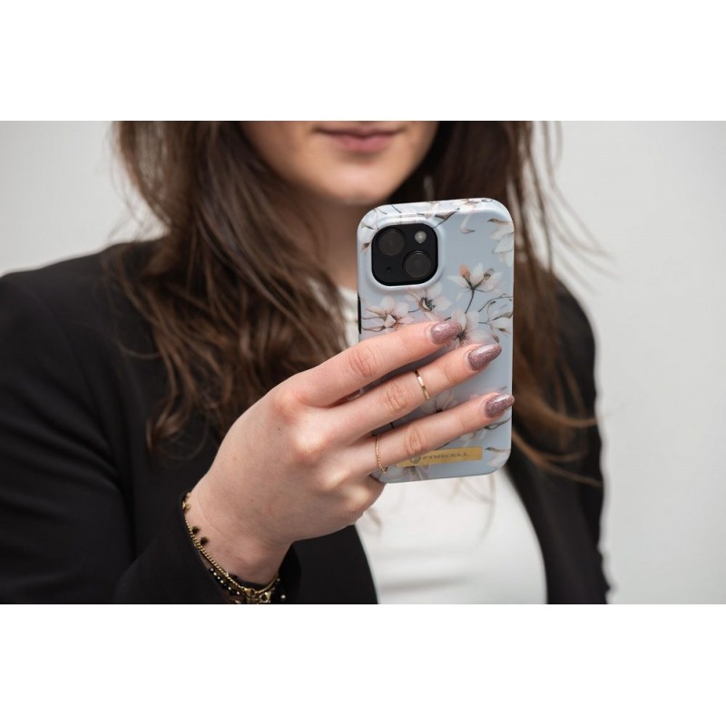 Θήκη Forcell F-Protect Mirage Case with MagSafe Apple iPhone 15 Pro (6.1") Spring Flowers