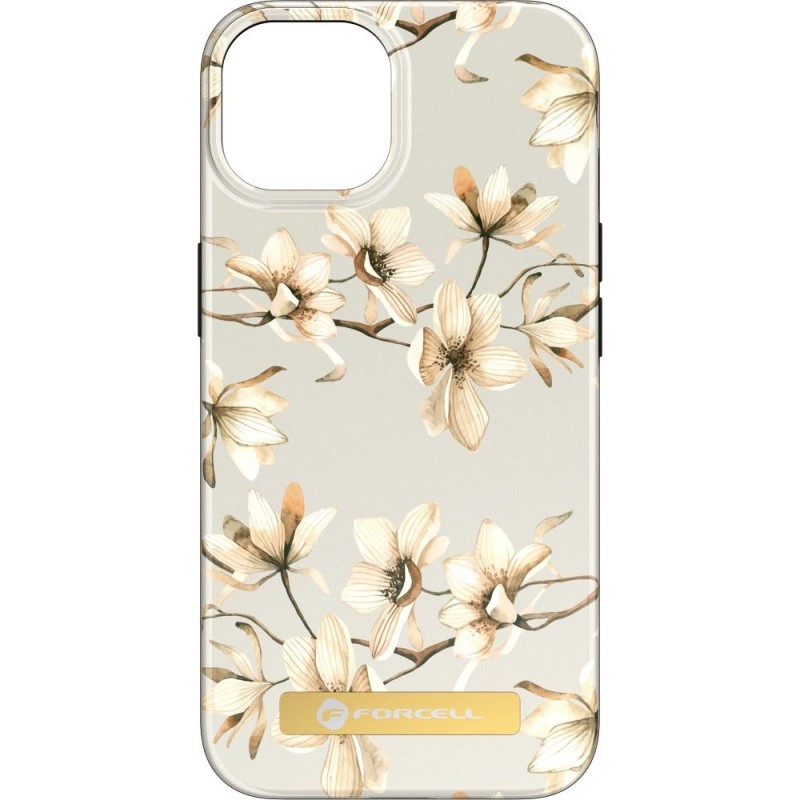 Θήκη Forcell F-Protect Mirage Case with MagSafe Apple iPhone 15 Pro (6.1") Spring Flowers