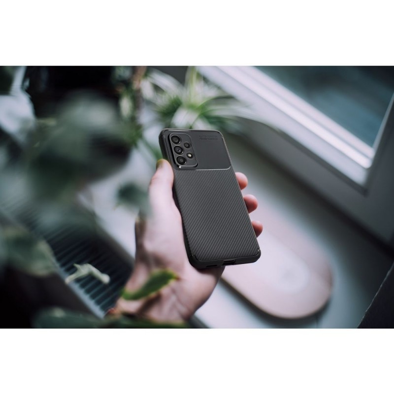 Θήκη Carbon Premium Samsung Galaxy A55 SM-A556 Black