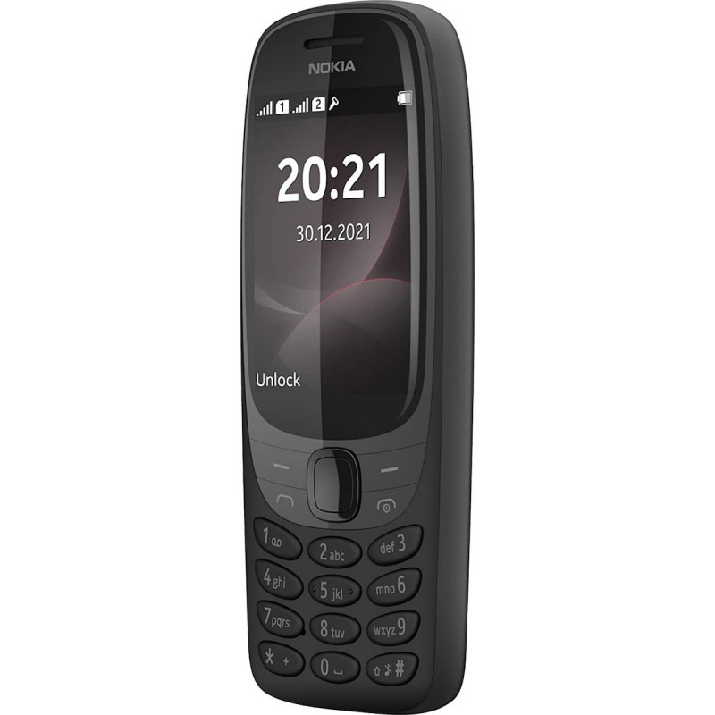 Nokia 6310 2021 Dual SIM Black με 2 Χρόνια Εγγύηση