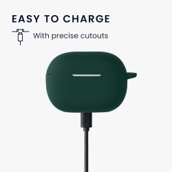 Θήκη Xiaomi Redmi Buds 4 Pro Silicone Skin with Carabiner Matcha Green Θήκη Xiaomi Redmi Buds 4 Pro Silicone Skin with Carabiner Matcha Green