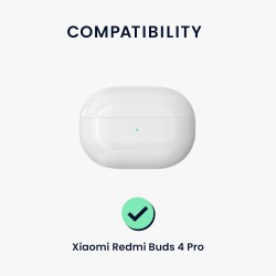 Θήκη Xiaomi Redmi Buds 4 Pro Silicone Skin with Carabiner Violet
