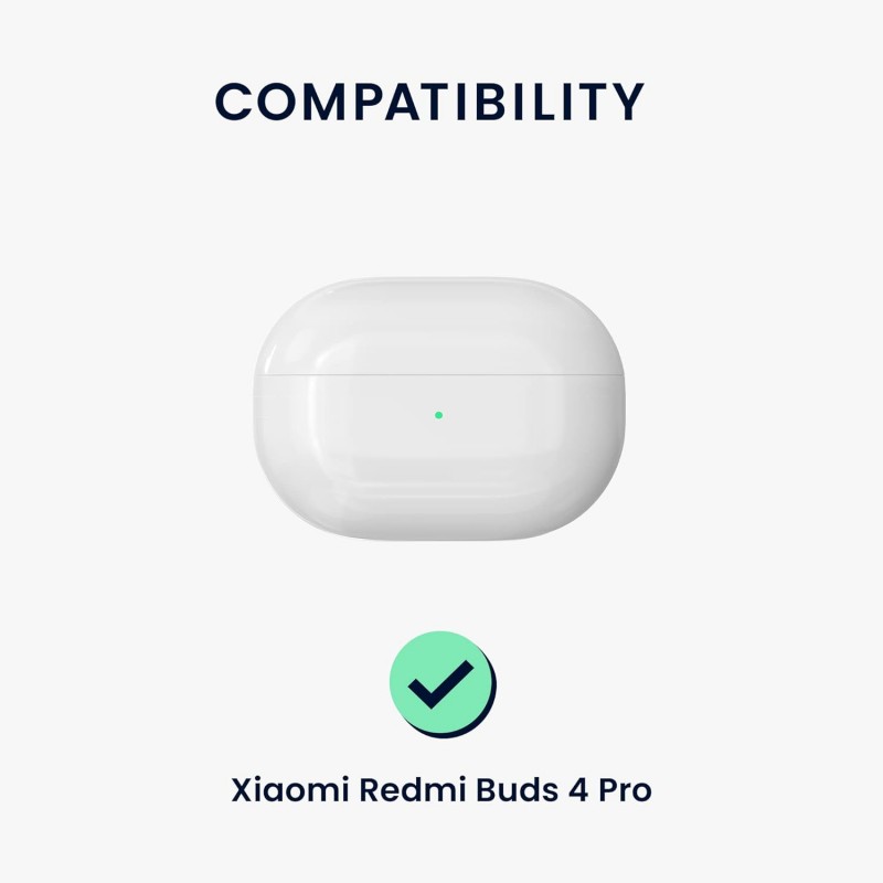 Θήκη Xiaomi Redmi Buds 4 Pro Silicone Skin with Carabiner Violet