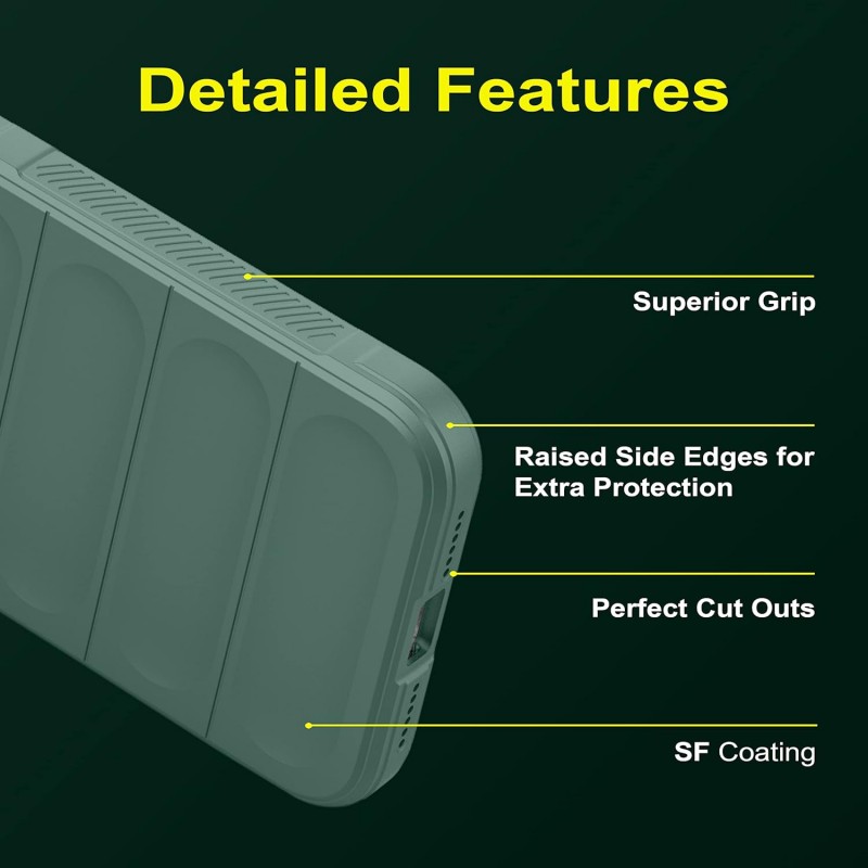 Θήκη TPU Magic Shield Realme C63 /C61 Green