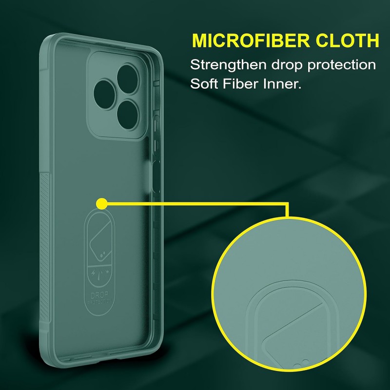 Θήκη TPU Magic Shield Realme C63 /C61 Green