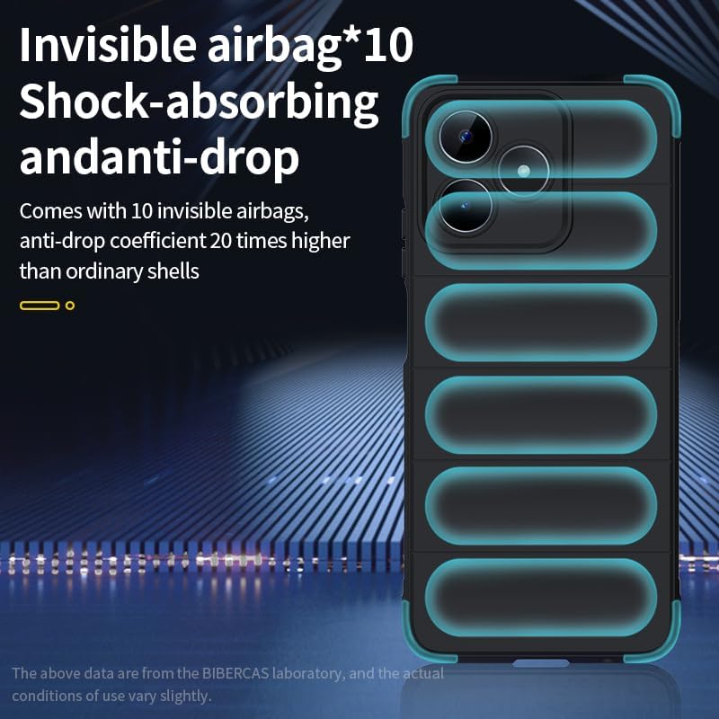 Θήκη TPU Magic Shield Realme Note 50 Sky Blue