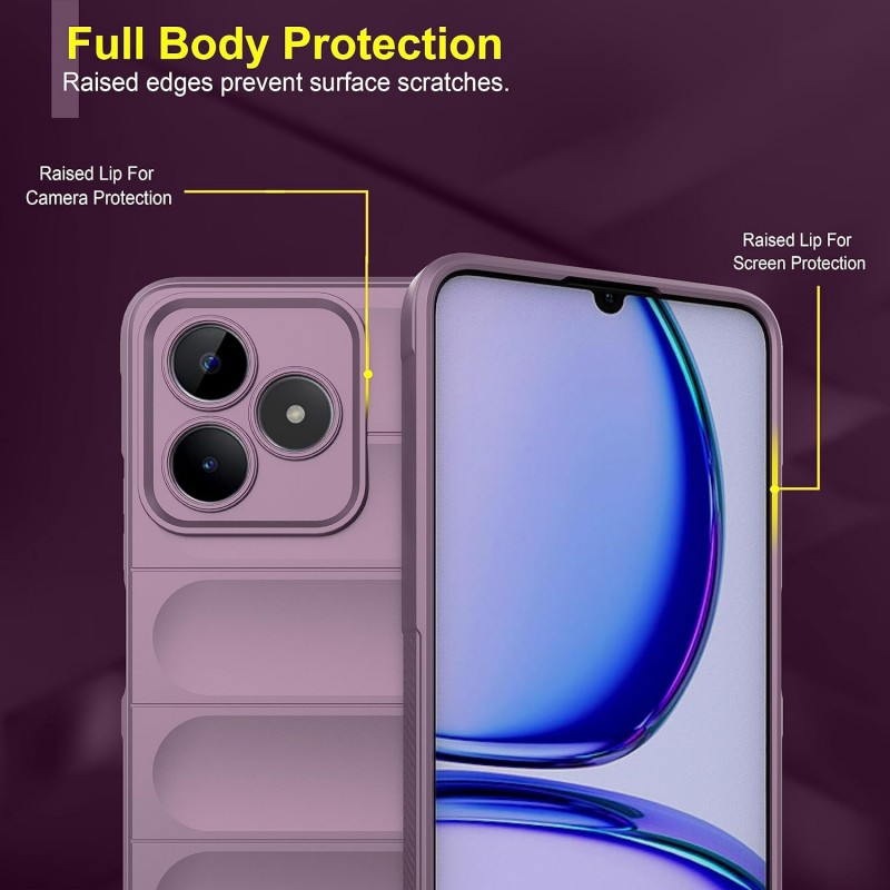 Θήκη TPU Magic Shield Realme Note 50 Violet