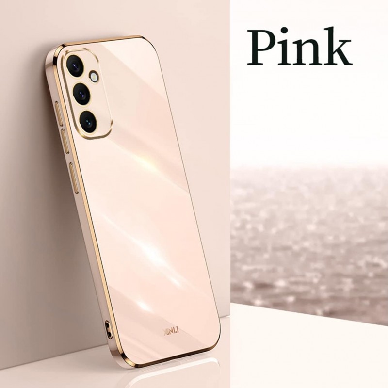 Θήκη TPU Electroplated Galaxay A05s SM-A057 Pink Θήκη TPU Electroplated Galaxay A05s SM-A057 Pink
