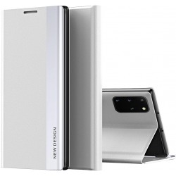Θήκη Book Bracket Leather Realme 12 Pro+ White