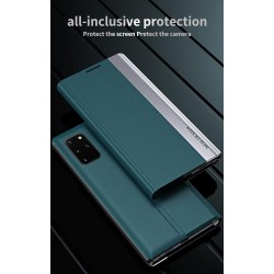 Θήκη Book Bracket Leather Realme 12 Pro+ White