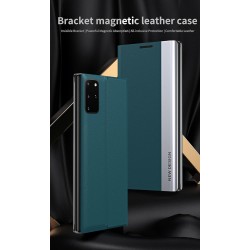 Θήκη Book Bracket Leather Realme 12 Pro+ White