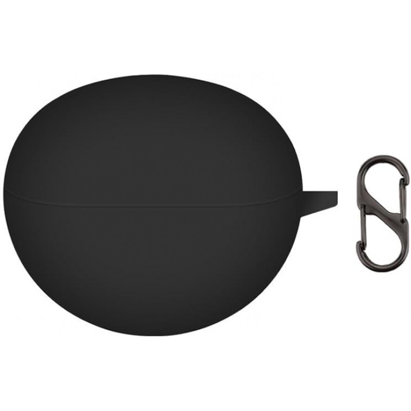 Θήκη Huawei FreeClip Silicone Skin with Carabiner Black