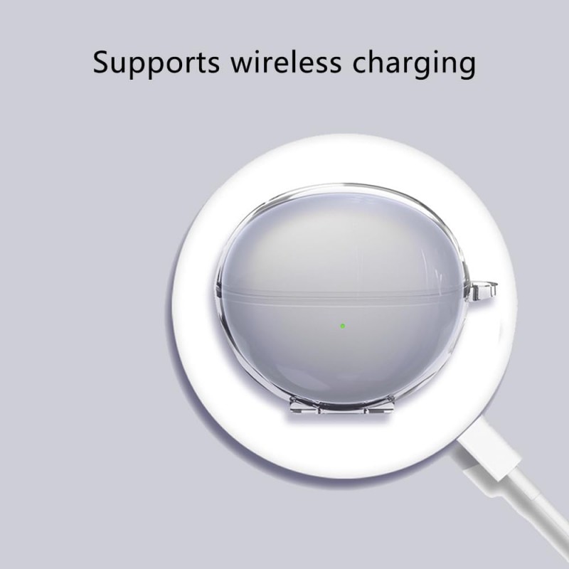 Θήκη Huawei FreeClip Silicone Skin with Carabiner Clear