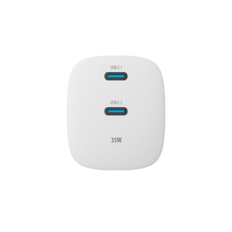 Φορτιστής Ταξιδίου Forever GaN PD QC TC-05-35CCx2 35W White