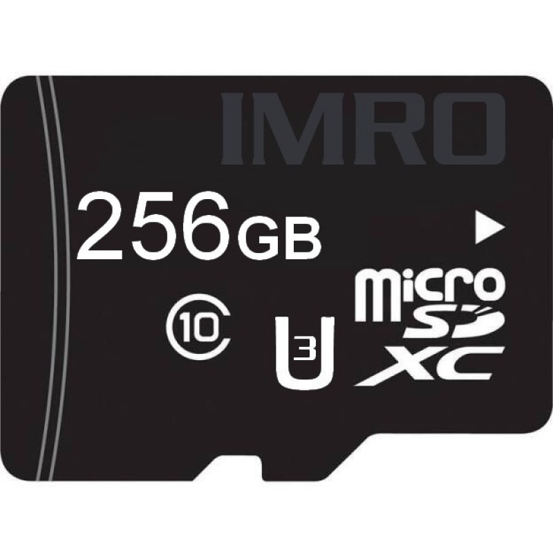 Κάρτα μνήμης Imro MicroSD Card 256GB SDXC U3 Class10 100MB/s 