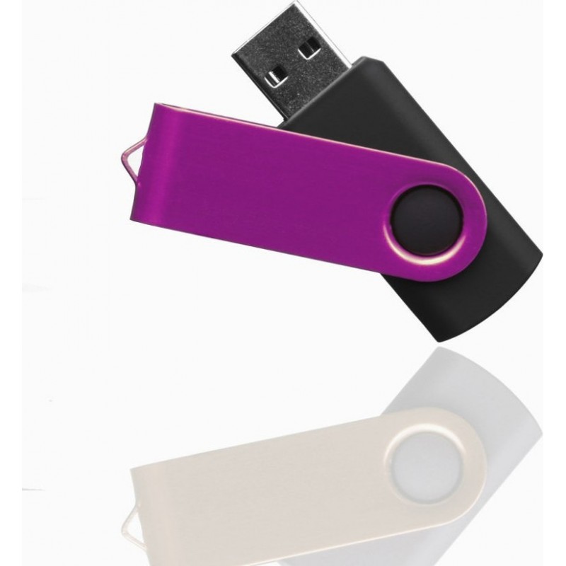Imro PenDrive Axis 128GB USB 2.0 Stick Black / Purple