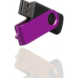 Imro PenDrive Axis 128GB USB 2.0 Stick Black / Purple