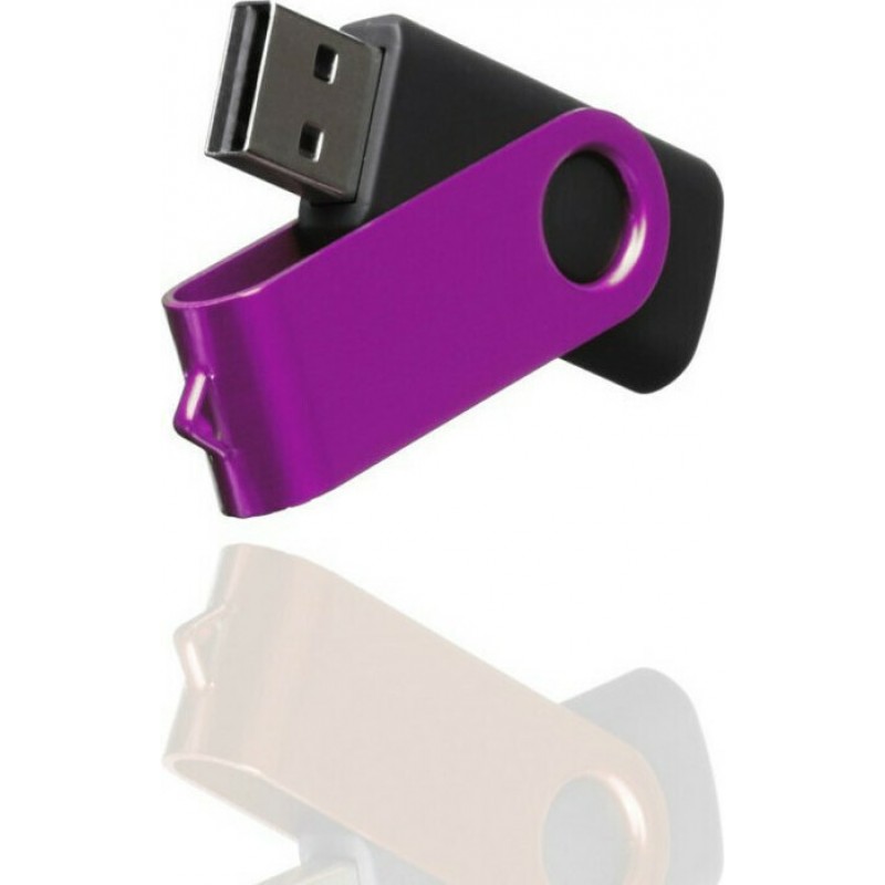 Imro PenDrive Axis 128GB USB 2.0 Stick Black / Purple