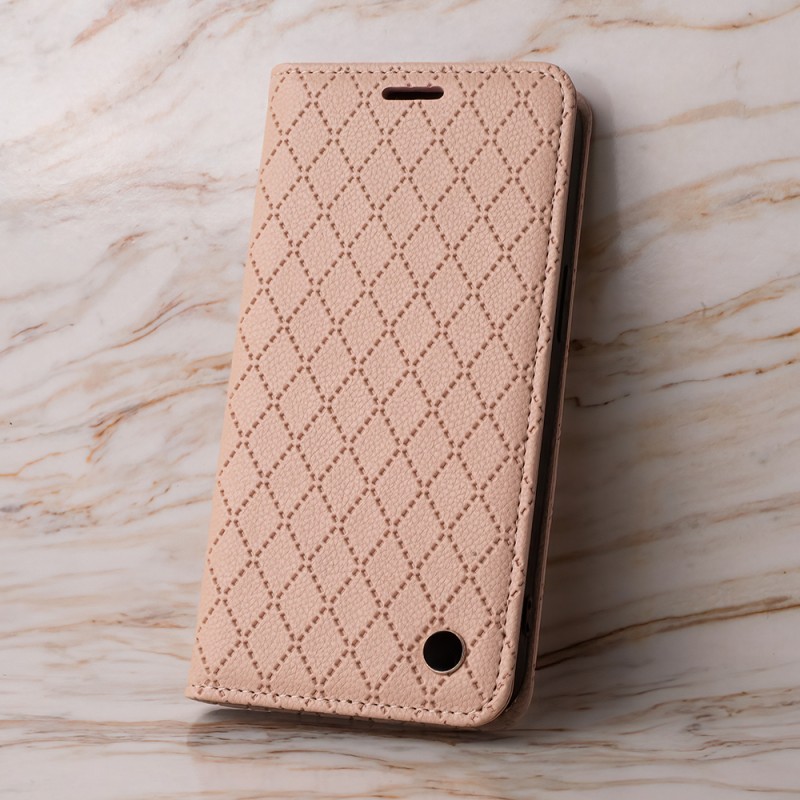 Θήκη Book Smart Caro Samsung Galaxy A15 5G / 4G SM-A156 Beige Θήκη Book Smart Caro Samsung Galaxy A15 5G / 4G SM-A156 Beige