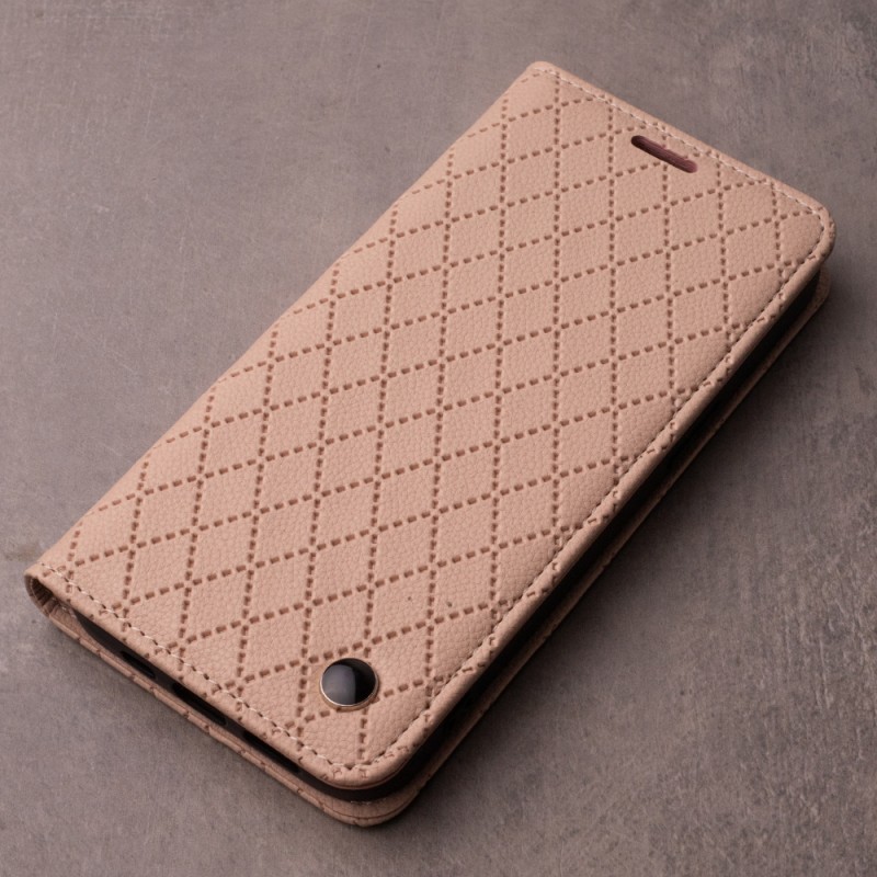 Θήκη Book Smart Caro Samsung Galaxy A15 5G / 4G SM-A156 Beige Θήκη Book Smart Caro Samsung Galaxy A15 5G / 4G SM-A156 Beige