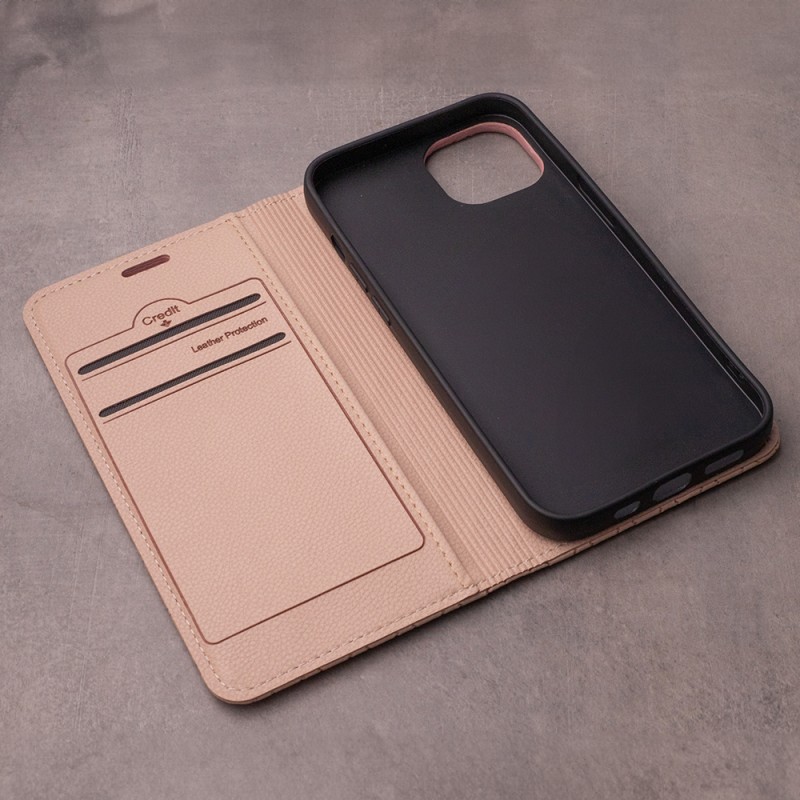 Θήκη Book Smart Caro Samsung Galaxy A15 5G / 4G SM-A156 Beige Θήκη Book Smart Caro Samsung Galaxy A15 5G / 4G SM-A156 Beige
