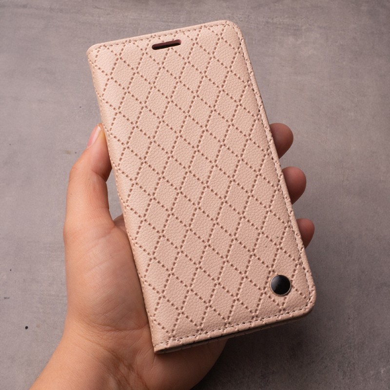 Θήκη Book Smart Caro Samsung Galaxy A15 5G / 4G SM-A156 Beige Θήκη Book Smart Caro Samsung Galaxy A15 5G / 4G SM-A156 Beige