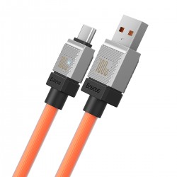 Καλώδιο Baseus Coolplay Fast Charging USB-A to Type-C 100W 1m Orange (CAKW000607)
