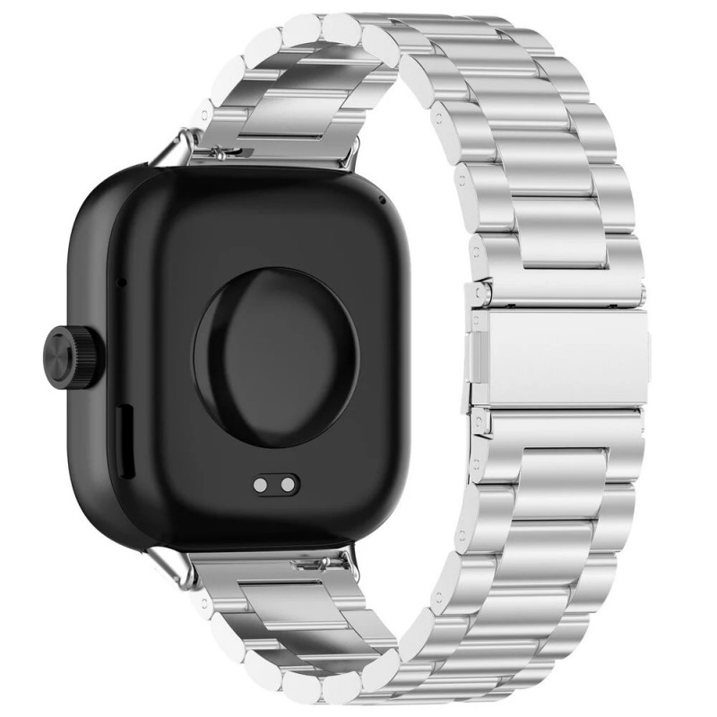 Ανταλλακτικό λουράκι Stainless Steel Xiaomi  Redmi Watch 4 / Smart Band 8 Pro / Smart Band 9 Pro /  Redmi Watch 5 Silver