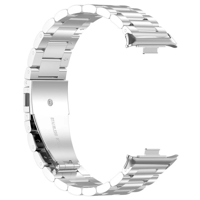 Ανταλλακτικό λουράκι Stainless Steel Xiaomi  Redmi Watch 4 / Smart Band 8 Pro / Smart Band 9 Pro /  Redmi Watch 5 Silver