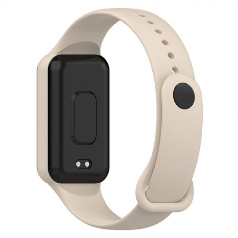 Ανταλλακτικό λουράκι Xiaomi Amazfit Band 7 Smooth Silicone Ivory Ανταλλακτικό λουράκι Xiaomi Amazfit Band 7 Smooth Silicone Ivory