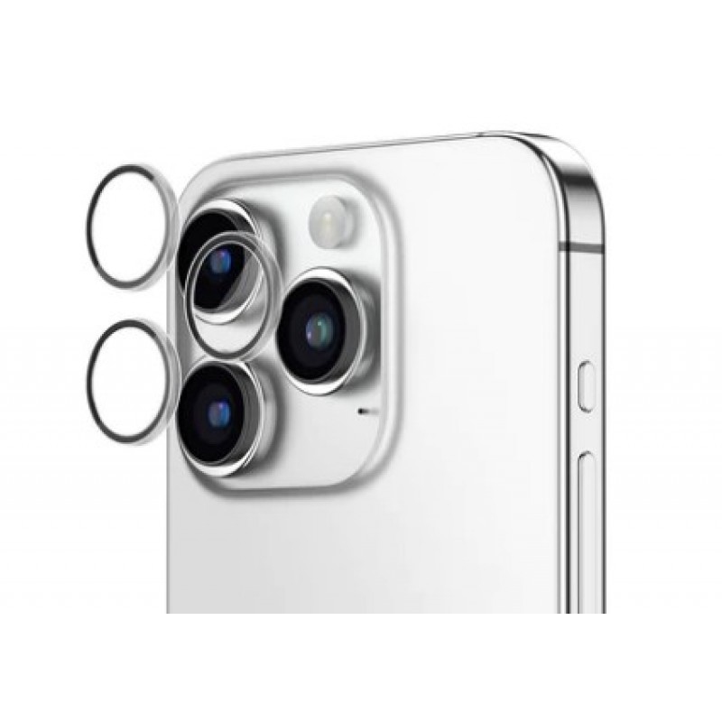 Γυαλί Προστασίας Eagle Eye Camera Lens with Metal Ring Iphone 15 Pro (6.1\'\')/15 Pro Max (6.7") Tempered Glass 9H AntiCrash / AntiShock Clear Γυαλί Προστασίας Eagle Eye Camera Lens with Metal Ring Iphone 15 Pro (6.1\'\')/15 Pro Max (6.7") Tempered Glass 9H AntiCrash / AntiShock Clear