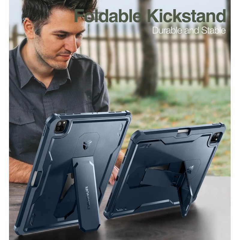 Θήκη Dexnor Armor Case Apple iPad Pro 12.9" (18/20/21) Blue