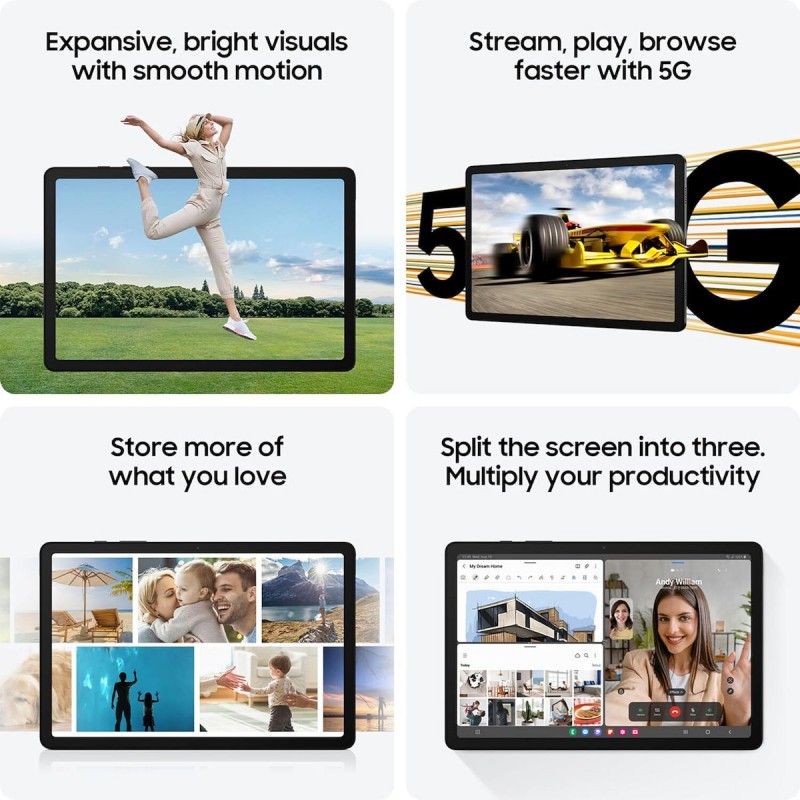 Samsung Galaxy Tab A9+ 11" με WiFi (8GB/128GB) Graphite Μεταχειρισμένο με 6 Μήνες Εγγύηση