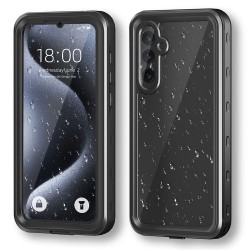 Αδιάβροχη θήκη Redpepper Samsung Galaxy A35 SM-A356 Shockproof/Waterproof Black/Clear