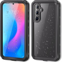 Αδιάβροχη θήκη Redpepper Samsung Galaxy A55 SM-A556 Shockproof/Waterproof Black/Clear