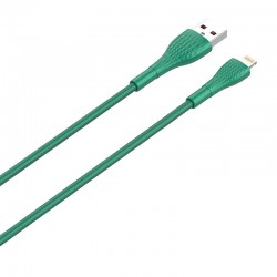 Καλώδιo Ldnio LS671 USB-A to Lightning Cable 30W 1m Green