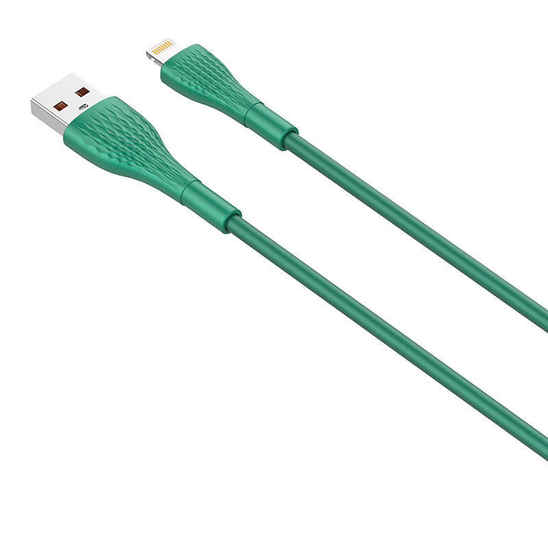 Καλώδιo Ldnio LS671 USB-A to Lightning Cable 30W 1m Green